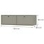 TV Tisch Tokyo 4 2K Eukalyptus 302,2
