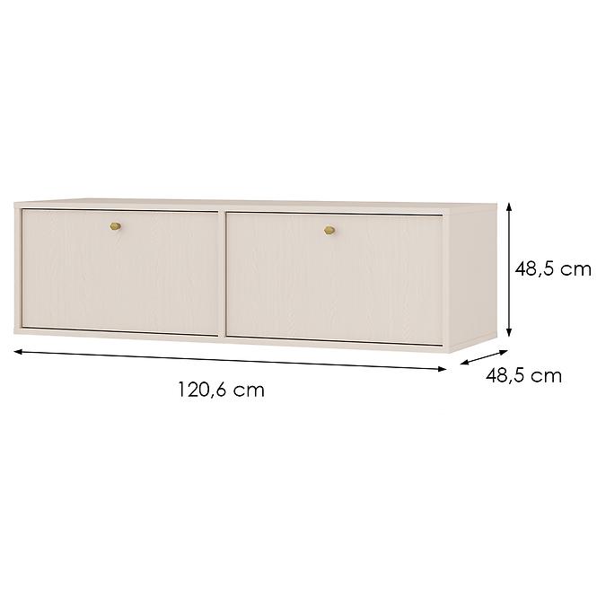 TV Tisch Tokyo 4 2K Sandbeige 302