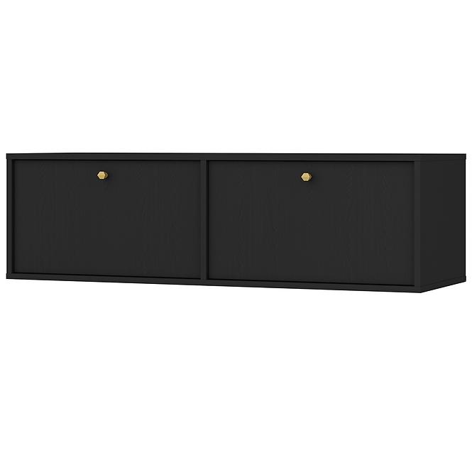 TV Tisch Tokyo 4 2K Schwarzer Graphit 302