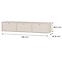 TV Tisch Tokyo 4 3K Sandbeige 303,3
