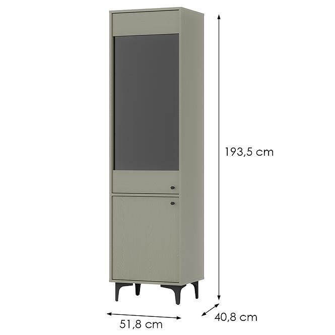 Vitrine Tokyo 1 2D Eukalyptus 101