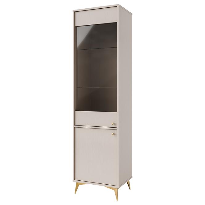 Vitrine Tokyo 1 2D Sandbeige 101