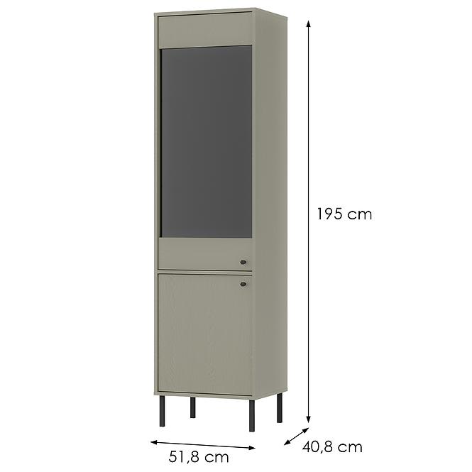 Vitrine Tokyo 2 2D Eukalyptus 101