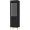 Vitrine Tokyo 2 2D Schwarzer Graphit 101