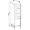 Vitrine Tokyo 3 2D Schwarzer Graphit 101,7