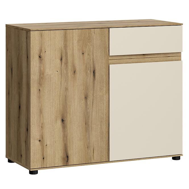 Kommode Camino 2D1S CMNK 01 Eiche Evoke+Cashmere