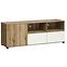 TV Tisch Camino 1D2S CMNF 01 Eiche Evoke+Weiß Platine