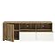 TV Tisch Camino 1D2S CMNF 01 Eiche Evoke+Weiß Platine,3