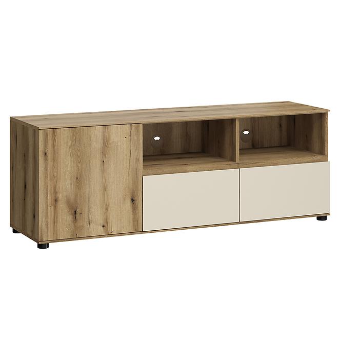 TV Tisch Camino 1D2S CMNF 01 Eiche Evoke+cashmere