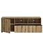 TV Tisch Camino 1D2S CMNF 01 Eiche Evoke+Eiche Evoke+ob.Schwarz,3