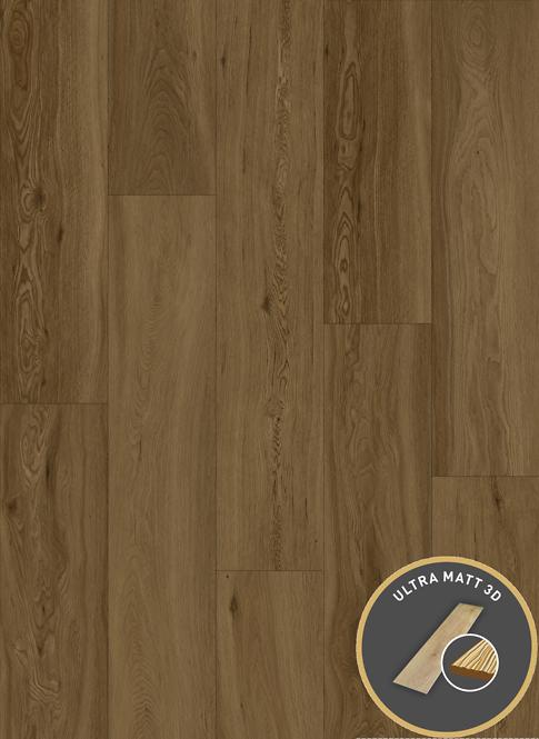 24BX VINYLOVA PODLAHA SPC+GM 2610-10 DUB MOCHA 4V 5MM/0.55MM