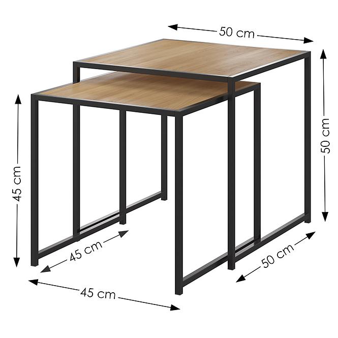 Couchtisch Tora-Bis Eiche  Artisan