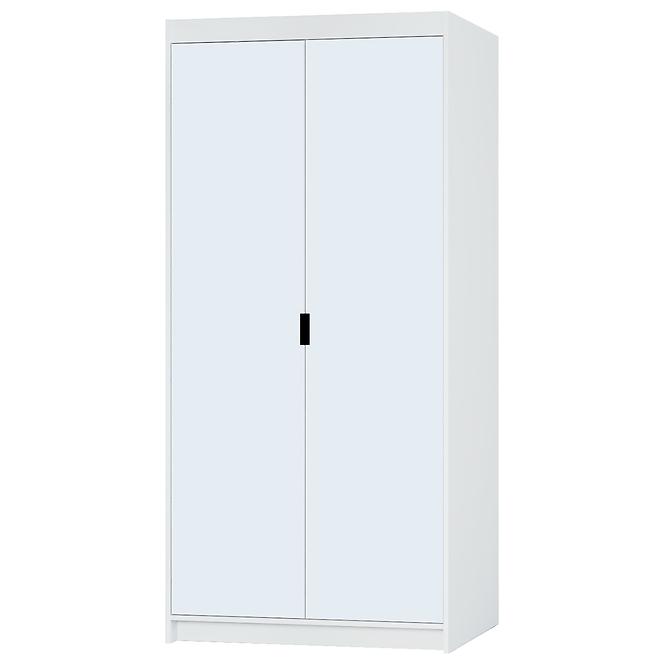 Schrank Elena 2D Weiß/Spiegel