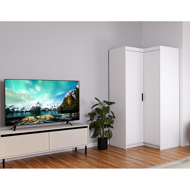 Schrank Elena 2D Ecke Weiß