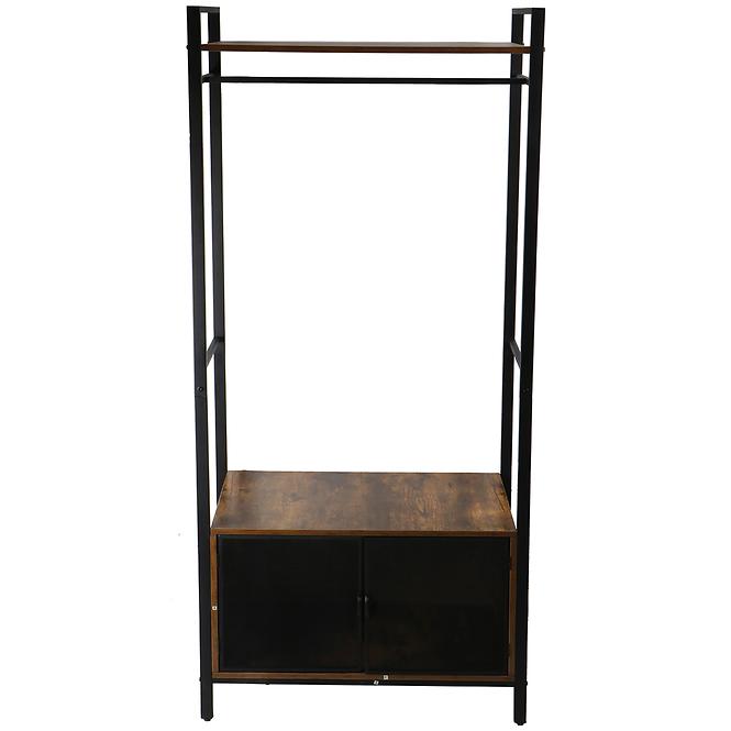 Garderobe Loft 8645 E dark vintage wood
