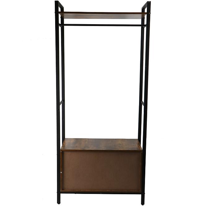 Garderobe Loft 8645 E dark vintage wood