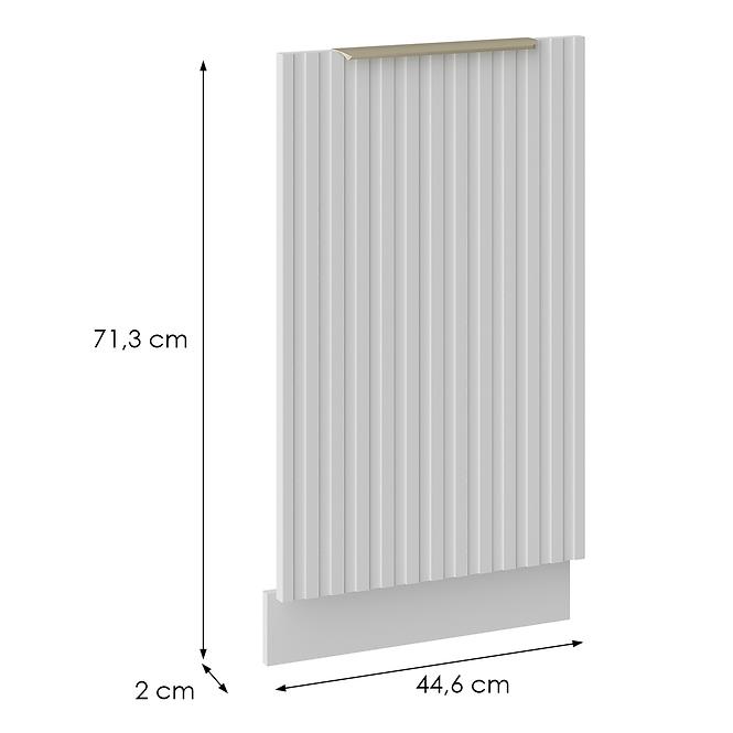 Türen für Einbauspülmaschine Tuluza 713x446 Weiß Matt Lamel