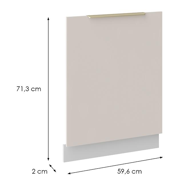 Türen für Einbauspülmaschine Nicea 713x596 Sandbeige,2