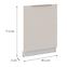 Türen für Einbauspülmaschine Nicea 713x596 Sandbeige,2