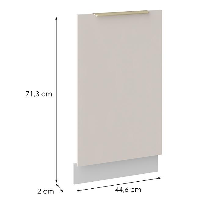 Türen für Einbauspülmaschine Nicea 713x446 Sandbeige