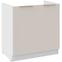 Küchenschrank Nicea 80ZL 2F BB Sandbeige