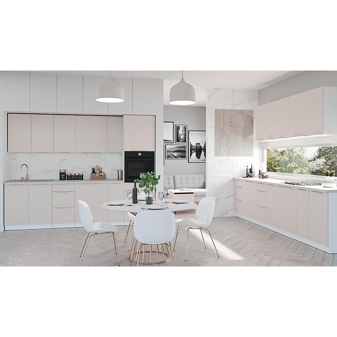 Küchenschrank Nicea 80D 2F BB Sandbeige,5