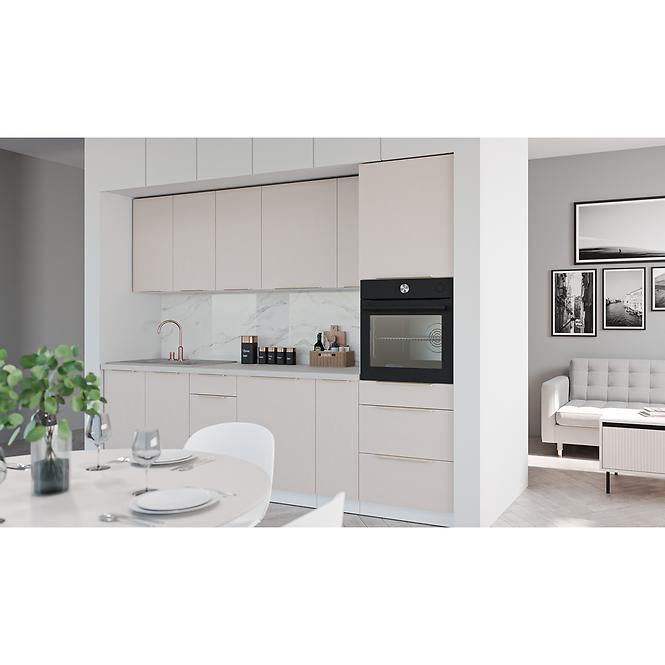 Küchenschrank Nicea 80D 2F BB Sandbeige,6