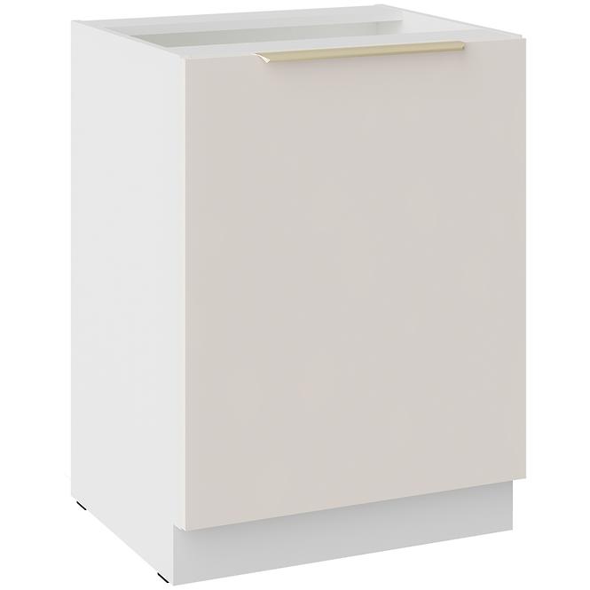 Küchenschrank Nicea 60D 1F BB Sandbeige
