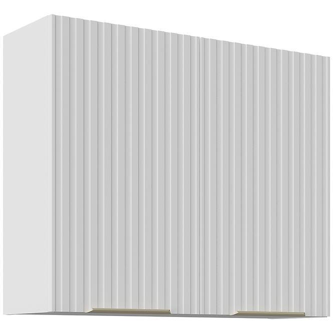 Küchenschrank Tuluza 80G-72 2F Weiß Matt Lamel