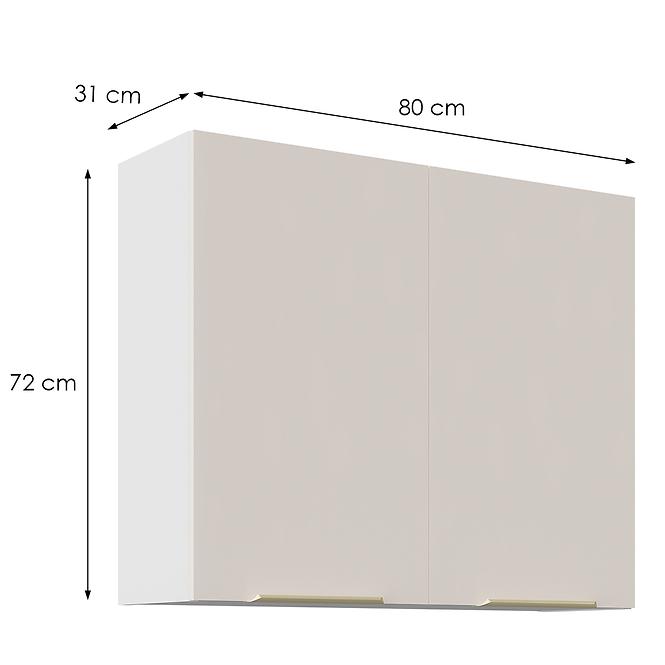 Küchenschrank Nicea 80G-72 2F Sandbeige,2