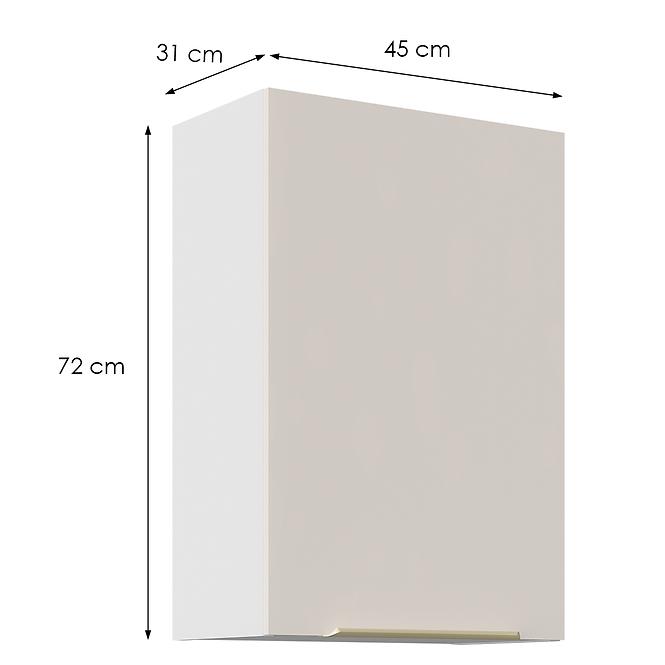 Küchenschrank Nicea 45G-72 1F Sandbeige,2