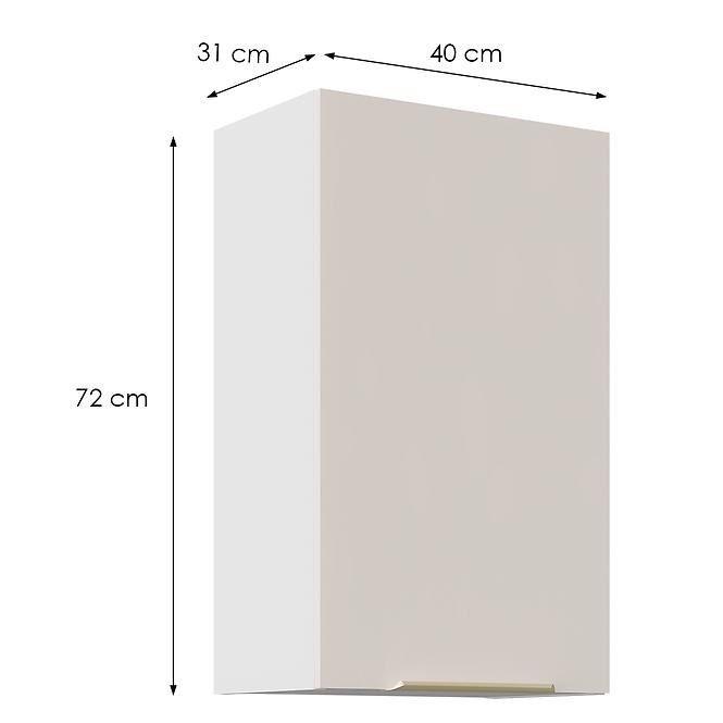 Küchenschrank Nicea 40G-72 1F Sandbeige,2