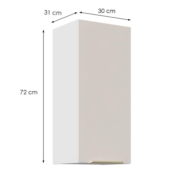 Küchenschrank Nicea 30G-72 1F Sandbeige,2