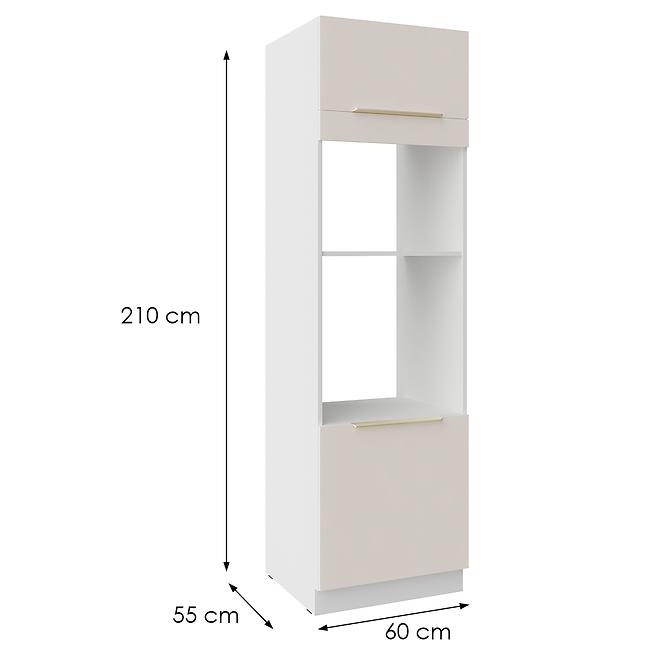 Küchenzeile Nicea 60DPM-210 2F Sandbeige,2