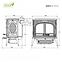 Kaminofen Premium Ares s7 11,3 kW Eco,6