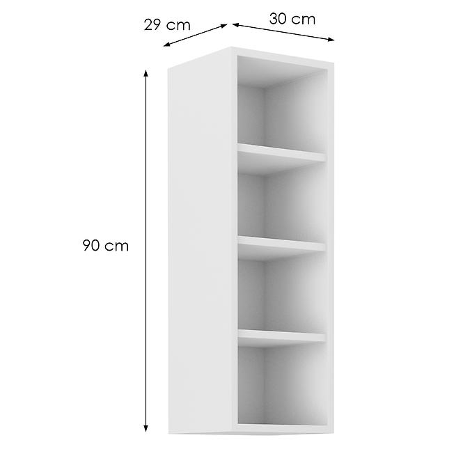 Küchenschrank 30G-90 OTW Weiß