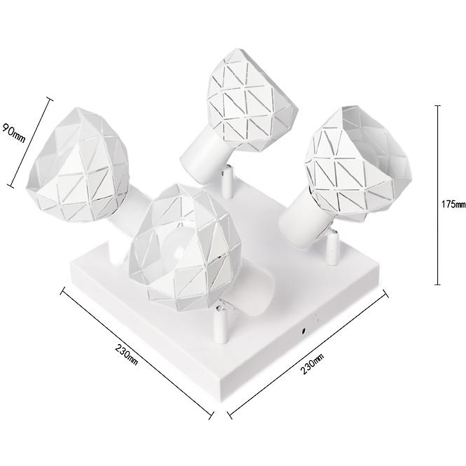 45AD SVITIDLO PUZZLE 4 AS-PUE144W WHITE LS4,2