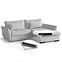 Ecksofa Cafu L rechts LOUIS 661,4