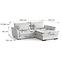Ecksofa Cafu L rechts LOUIS 661,8