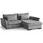 Ecksofa Cafu L rechts LOUIS 668,2