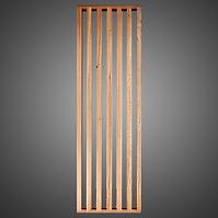 3D-MDF-Lamellenwand Natural 600x2650mm