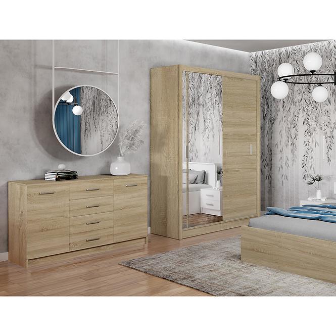 Kommode DUO 2D4S Sonoma Eiche