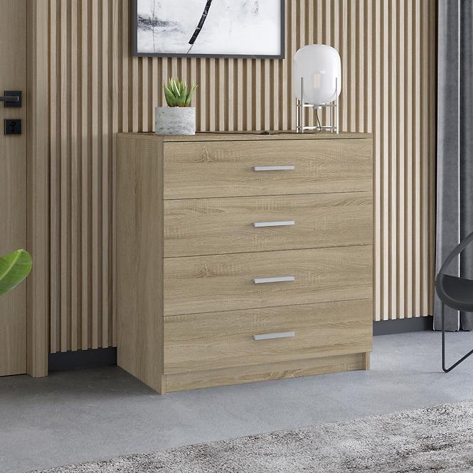 Kommode DUO 4S Sonoma Eiche