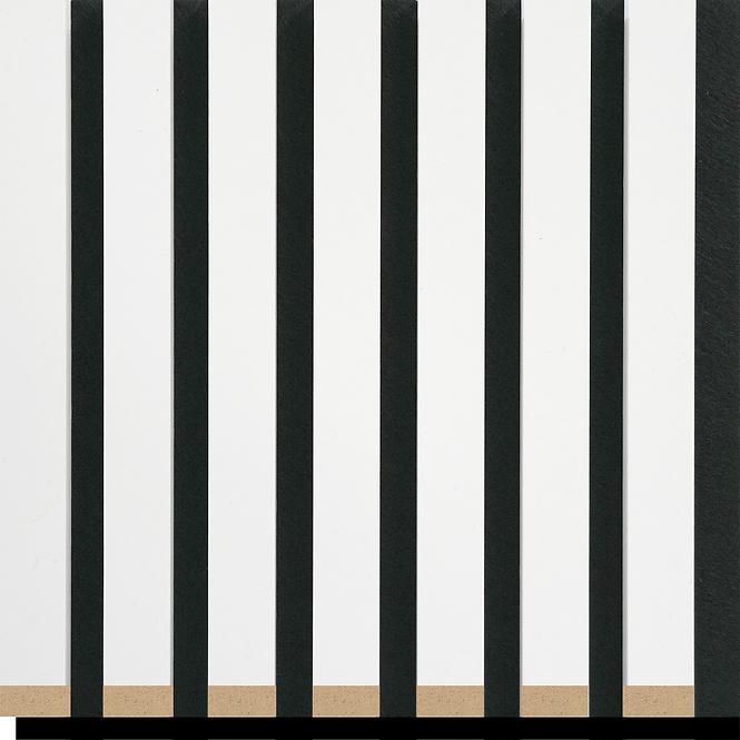 Akustik-Lamellen mit Filz Weiß 21x300x2650mm