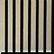 Akustik-Lamellen mit Filz beigefarbener Stein 21x300x2650mm