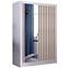 Schrank Ladder 150 Weiß/Lamellen Eiche Craft