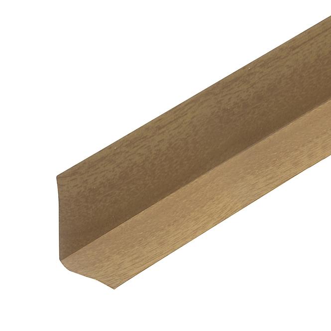 Selbstklebende Sockelleiste PCV 52mm x 5m matte Buche