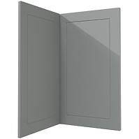 Küchenschranktür Quantum D12 90 dust grey