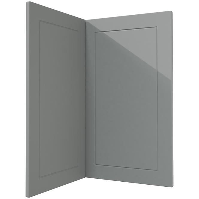 Küchenschranktür Quantum D12 90 dust grey