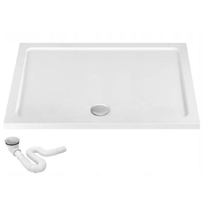 Rea-K1907 Duschwanne vierte Savoy weiß 90x90+syf,2